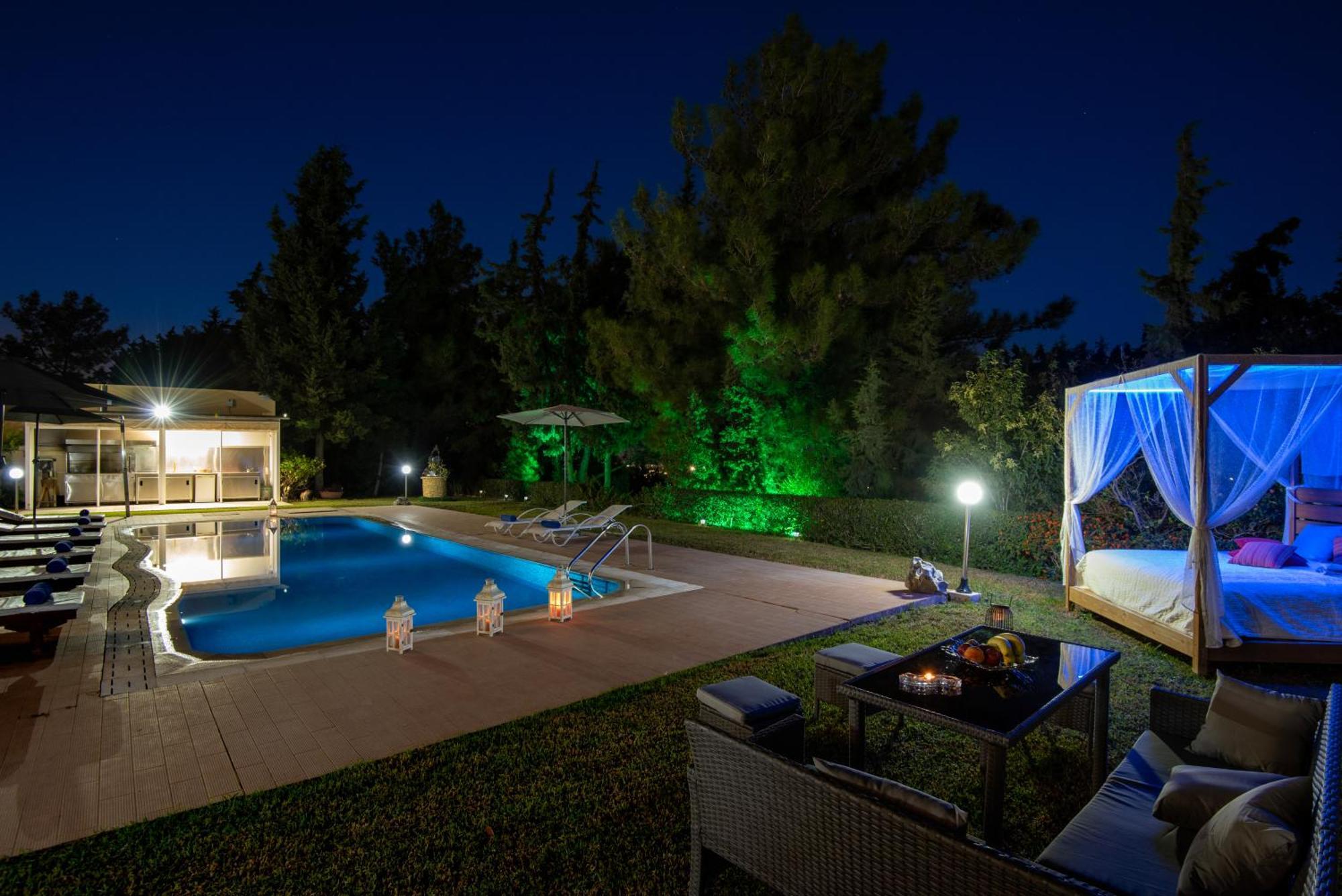 Kallithea Breeze Luxury Villa Κοσκινού Εξωτερικό φωτογραφία